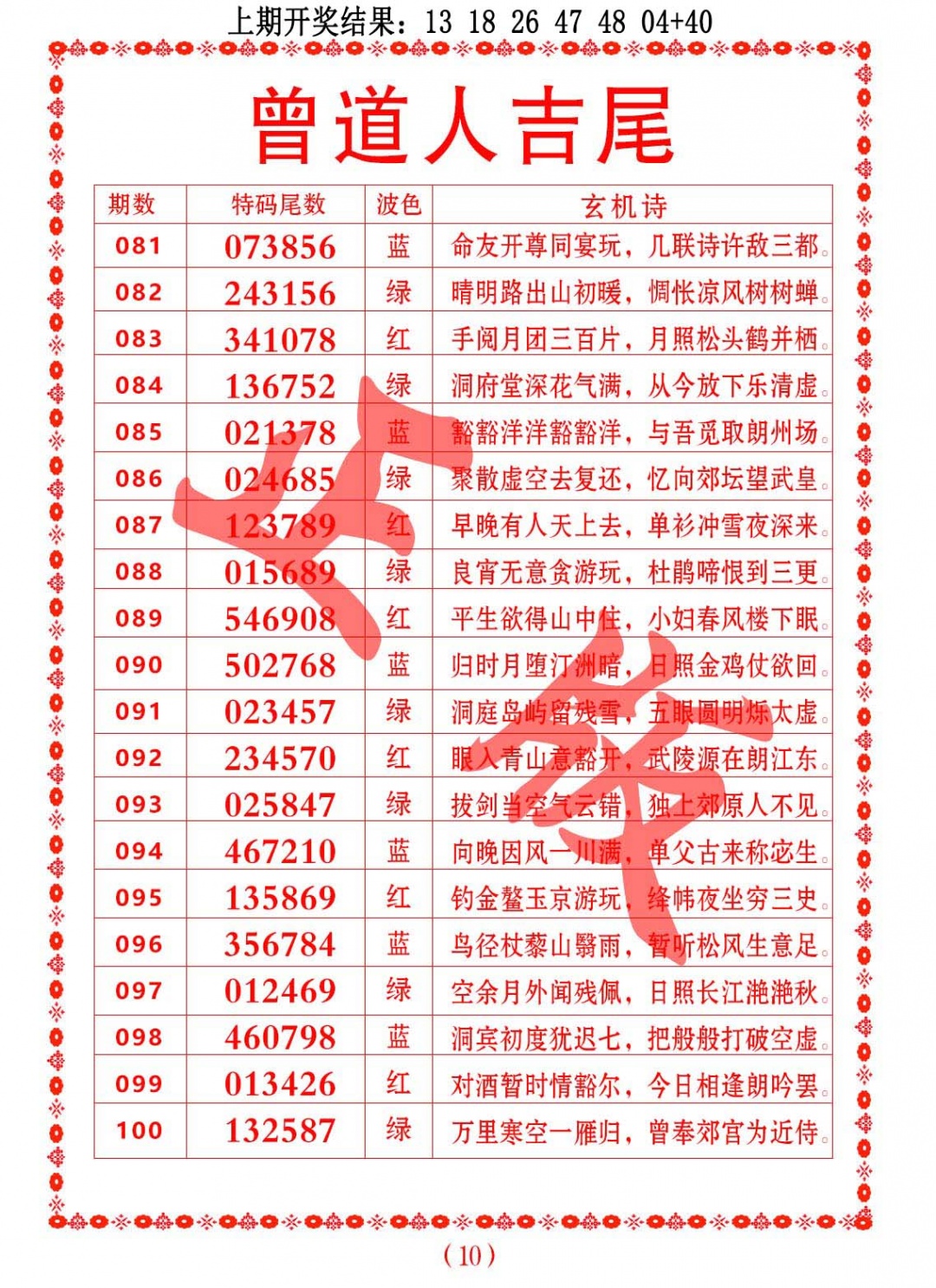 094期曾道人吉尾[图]